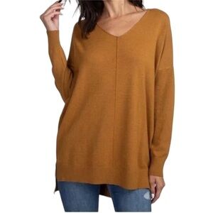 Dreamers v neck line cozy sweater size  Medium